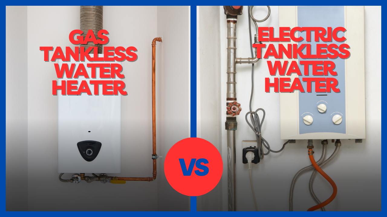 gas vs electric tankless water heater comparison 